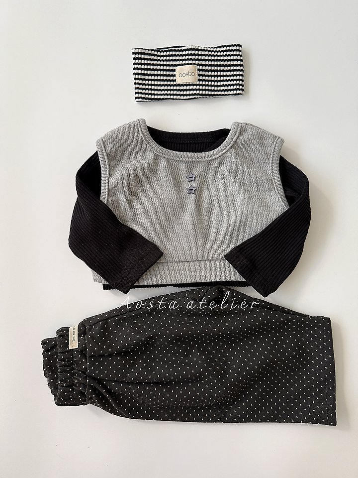 Aosta - Korean Children Fashion - #prettylittlegirls - Milk Dot Pants - 7
