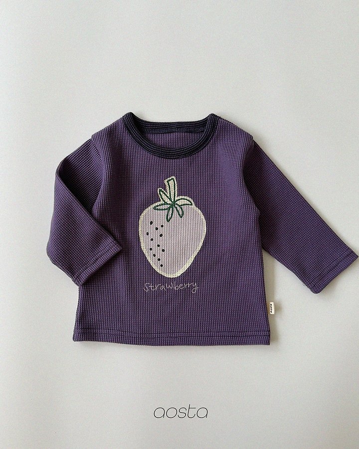 Aosta - Korean Children Fashion - #minifashionista - Strawberry Tee - 4