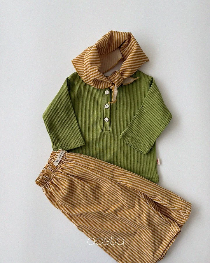 Aosta - Korean Children Fashion - #prettylittlegirls - Butter Button Tee - 10