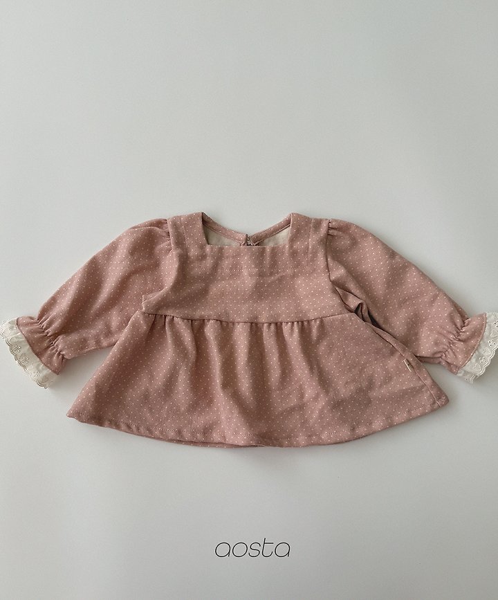 Milk Dot Blouse by Aosta for Child - view 5