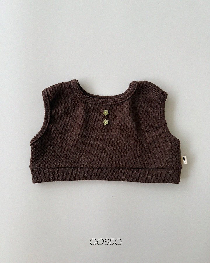 Aosta - Korean Children Fashion - #minifashionista - Star Candy Vest - 4