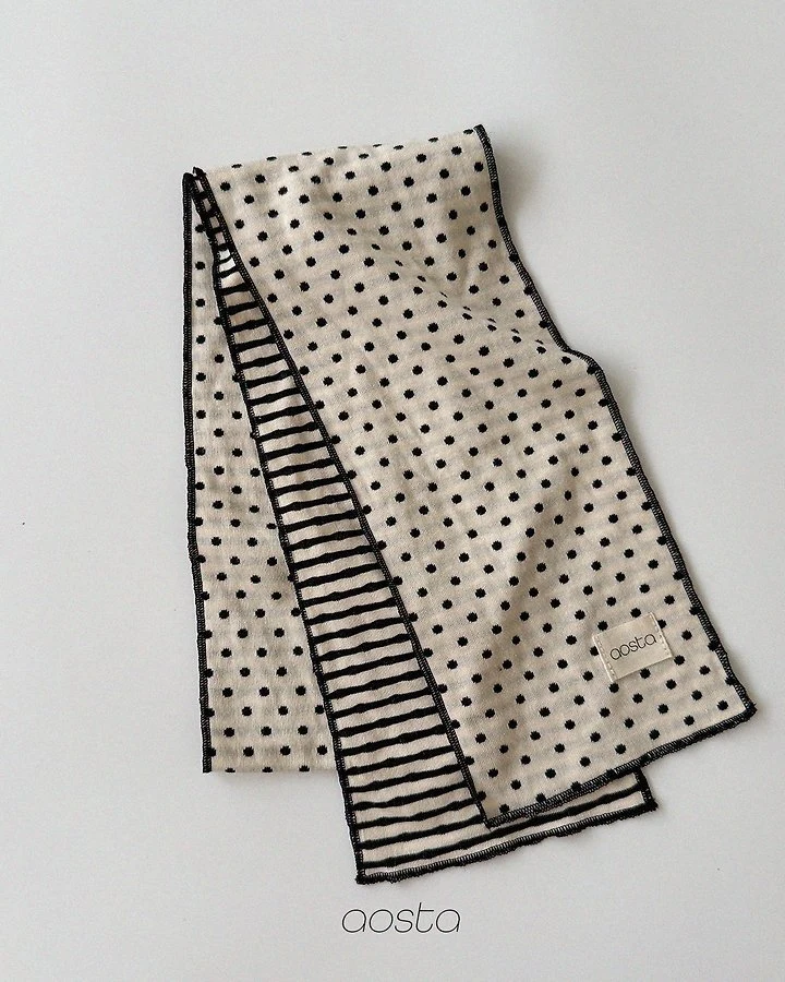 Aosta - Korean Children Fashion - #prettylittlegirls - Chocohip Muffler - 4