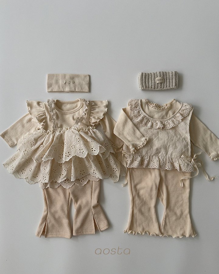 Aosta - Korean Children Fashion - #toddlerclothing - Jelly Waffle Pants - 7