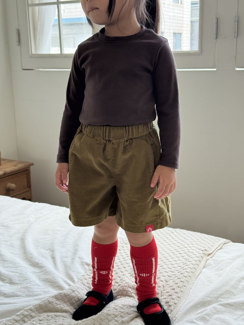 Apfel - Korean Children Fashion - #Kfashion4kids - Molly Corduroy Shorts - 11