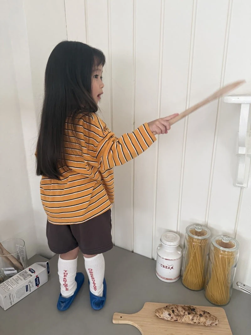 Apfel - Korean Children Fashion - #Kfashion4kids - Classic Stripe Tee - 8