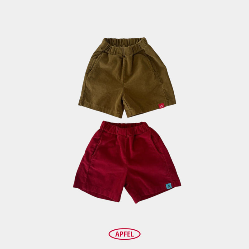 Apfel - Korean Children Fashion - #childofig - Molly Corduroy Shorts - 2