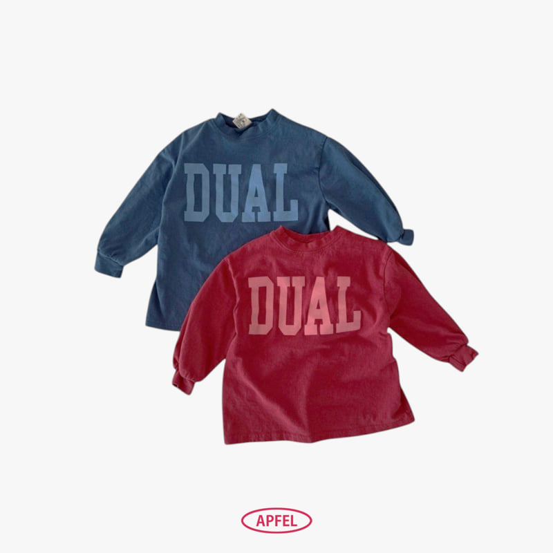 Apfel - Korean Children Fashion - #childofig - Dual Long Tee - 2