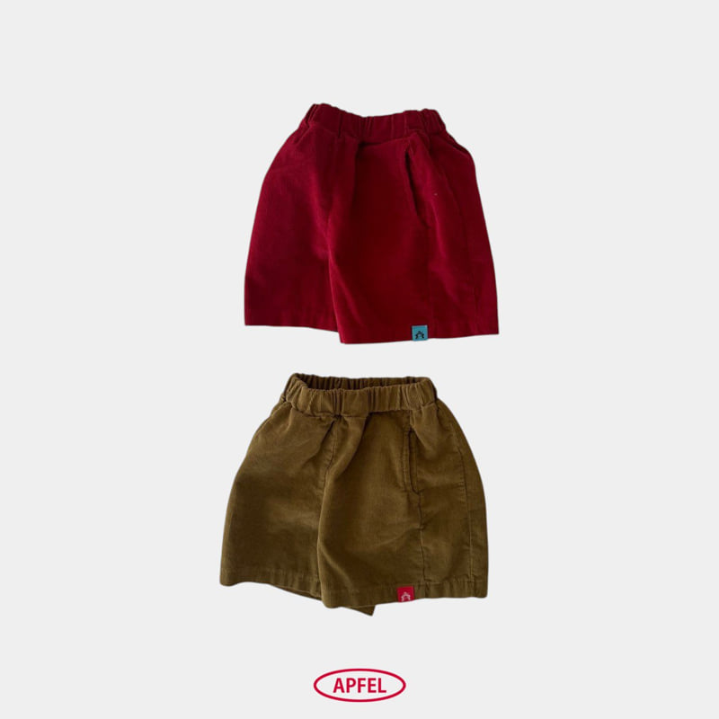 Apfel - Korean Children Fashion - #designkidswear - Molly Corduroy Shorts - 5
