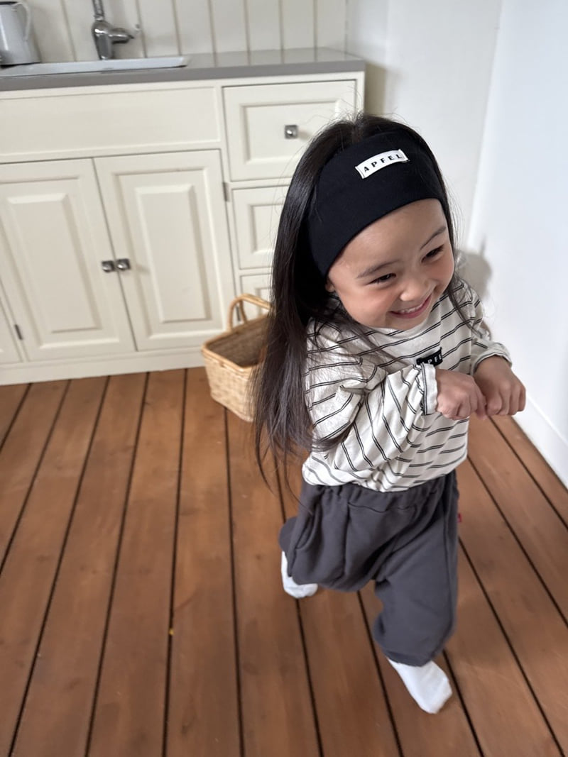 Apfel - Korean Children Fashion - #designkidswear - Modern Stripe Tee - 9