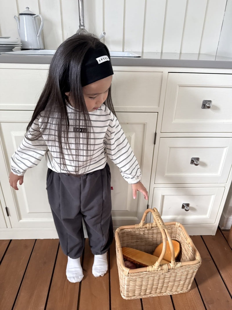Apfel - Korean Children Fashion - #discoveringself - Modern Stripe Tee - 10