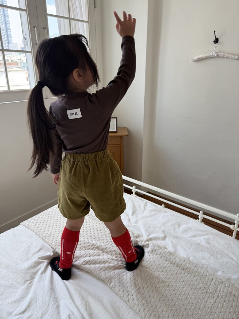 Apfel - Korean Children Fashion - #fashionkids - Molly Corduroy Shorts - 7