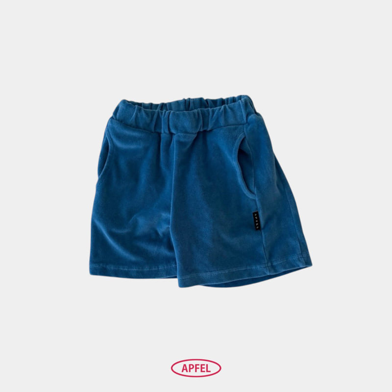Apfel - Korean Children Fashion - #fashionkids - Cube Velvet Shorts - 3