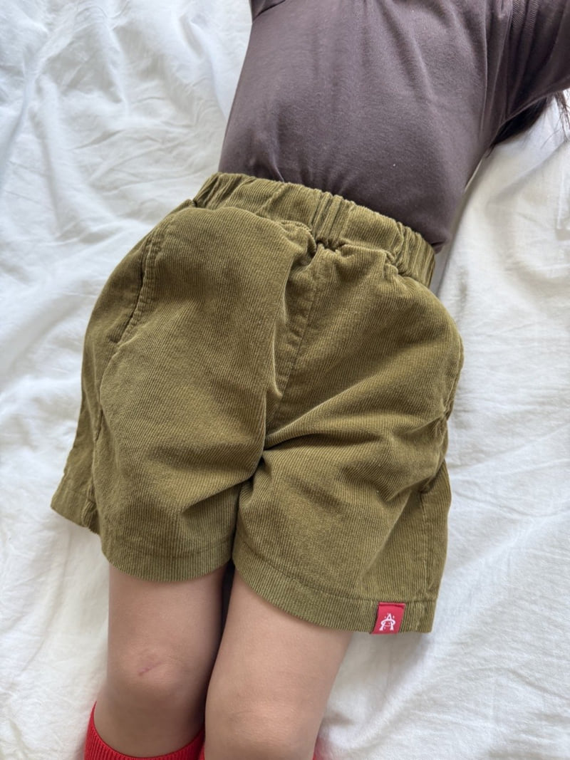 Apfel - Korean Children Fashion - #kidsshorts - Molly Corduroy Shorts - 8