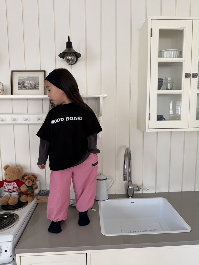 Apfel - Korean Children Fashion - #kidsshorts - Board Half Tee - 6