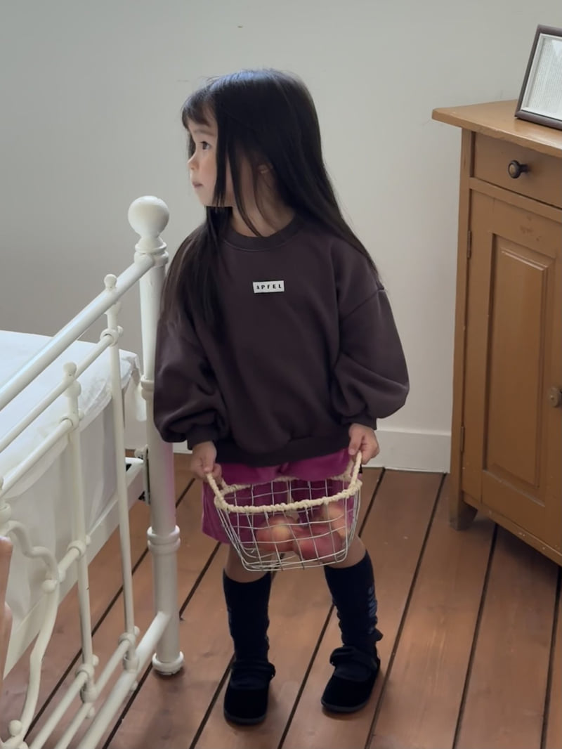 Apfel - Korean Children Fashion - #kidzfashiontrend - Cube Velvet Shorts - 6