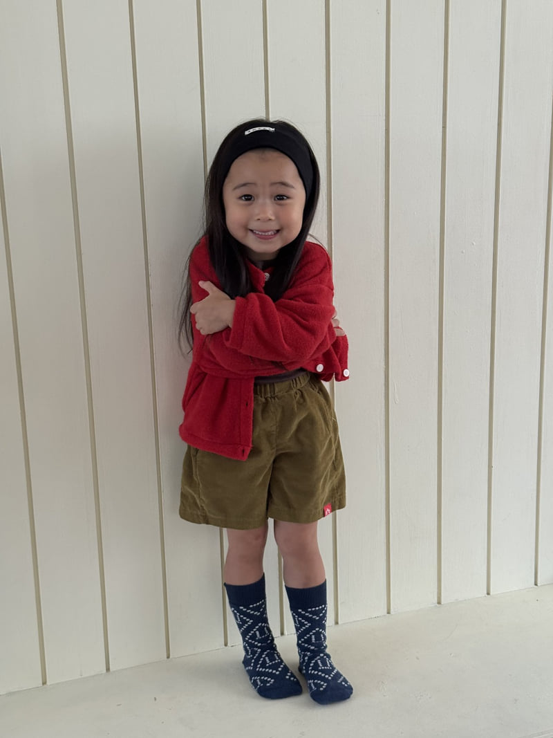 Apfel - Korean Children Fashion - #littlefashionista - Molly Corduroy Shorts - 12