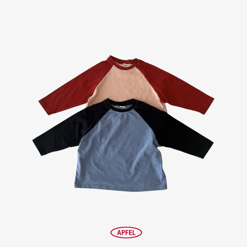 Apfel - Korean Children Fashion - #magicofchildhood - French Raglan Tee - 3