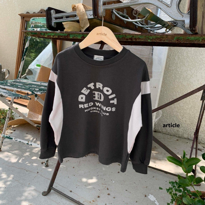 Article - Korean Children Fashion - #Kfashion4kids - Detroit Print Tee - 7
