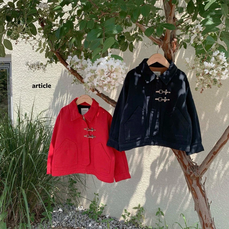Article - Korean Children Fashion - #Kfashion4kids - Behavior Jacket