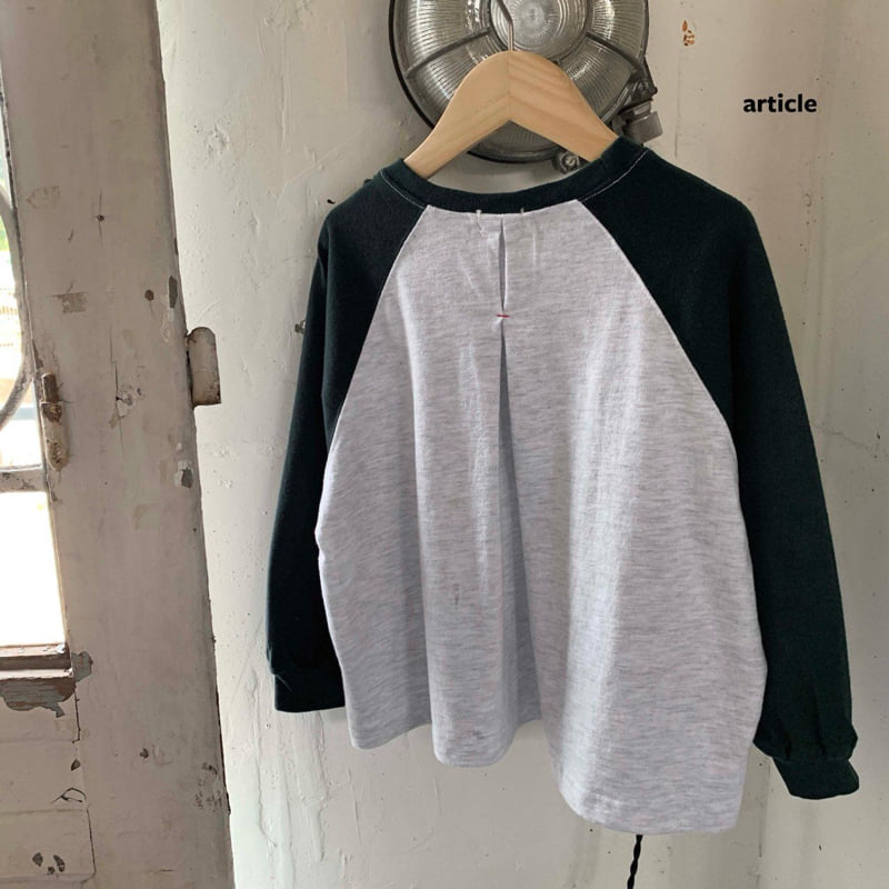 Article - Korean Children Fashion - #childofig - Color Blocking Raglan Tee - 10