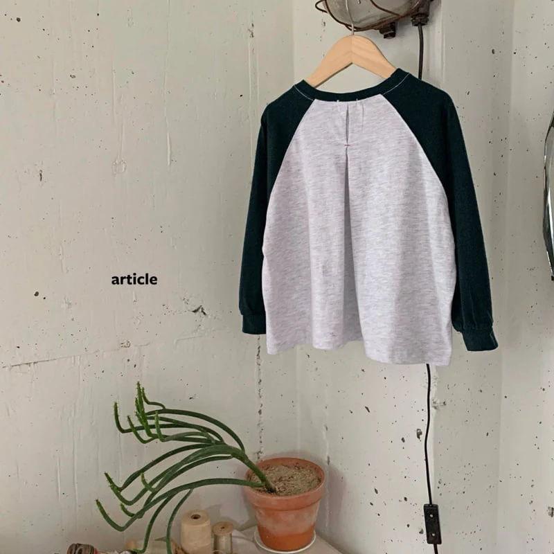 Article - Korean Children Fashion - #childofig - Color Blocking Raglan Tee - 9