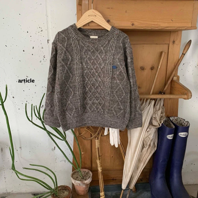 Article - Korean Children Fashion - #childofig - Hello Fisherman Knit - 5