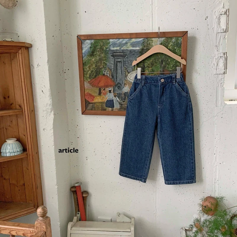 Article - Korean Children Fashion - #childofig - Minimal Denim  - 2