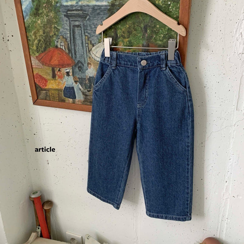 Article - Korean Children Fashion - #childofig - Minimal Denim  - 3