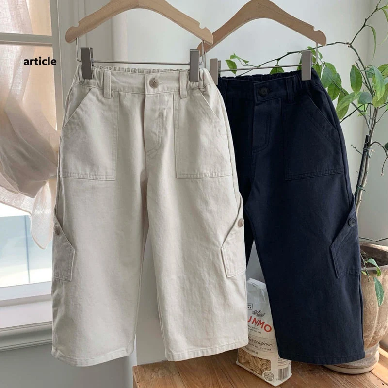 Article - Korean Children Fashion - #childofig - Studio Cargo Pants
