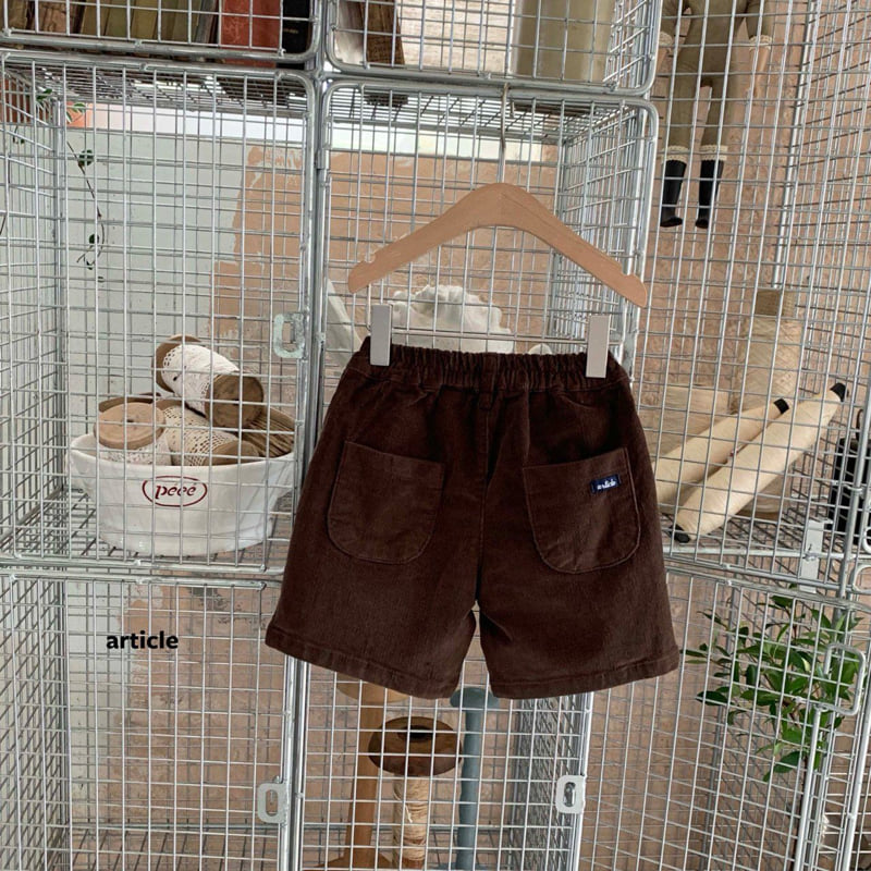 Article - Korean Children Fashion - #childofig - Bera Corduroy Shorts - 10