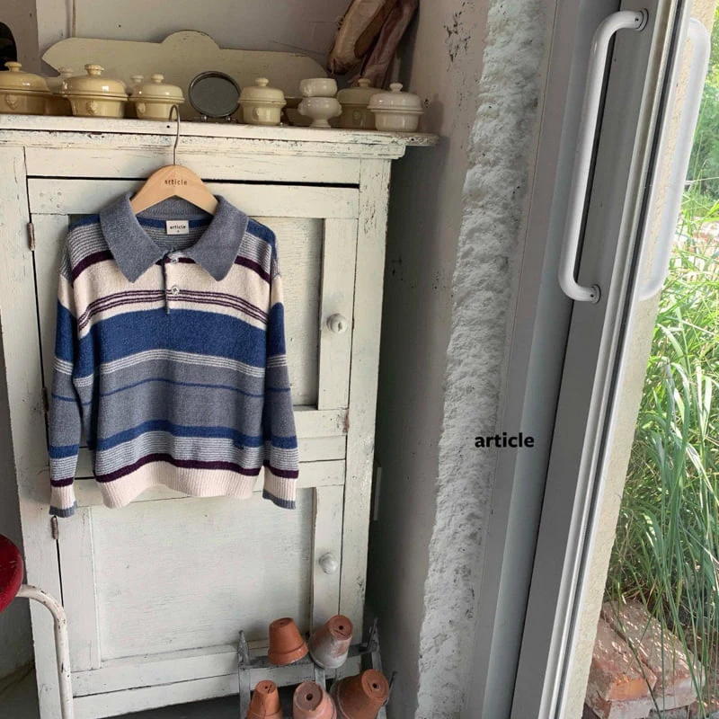 Article - Korean Children Fashion - #childrensboutique - Beeker Collar Knit - 9