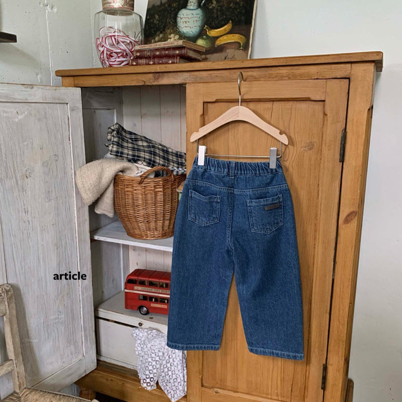 Article - Korean Children Fashion - #childofig - Minimal Denim  - 4