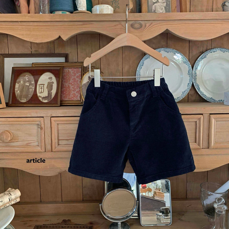 Article - Korean Children Fashion - #childrensboutique - Bera Corduroy Shorts - 12