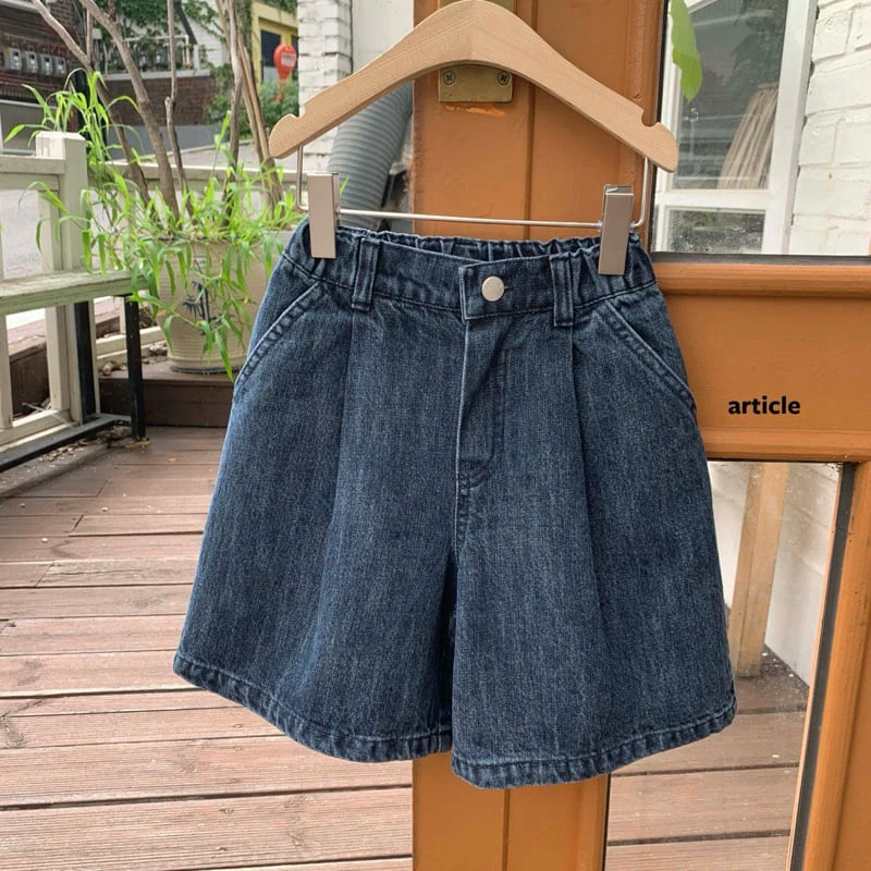 Article - Korean Children Fashion - #childrensboutique - Noose Bermuda Pants - 7