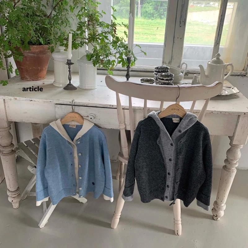 Article - Korean Children Fashion - #designkidswear - Noda Hooded Double Knit 