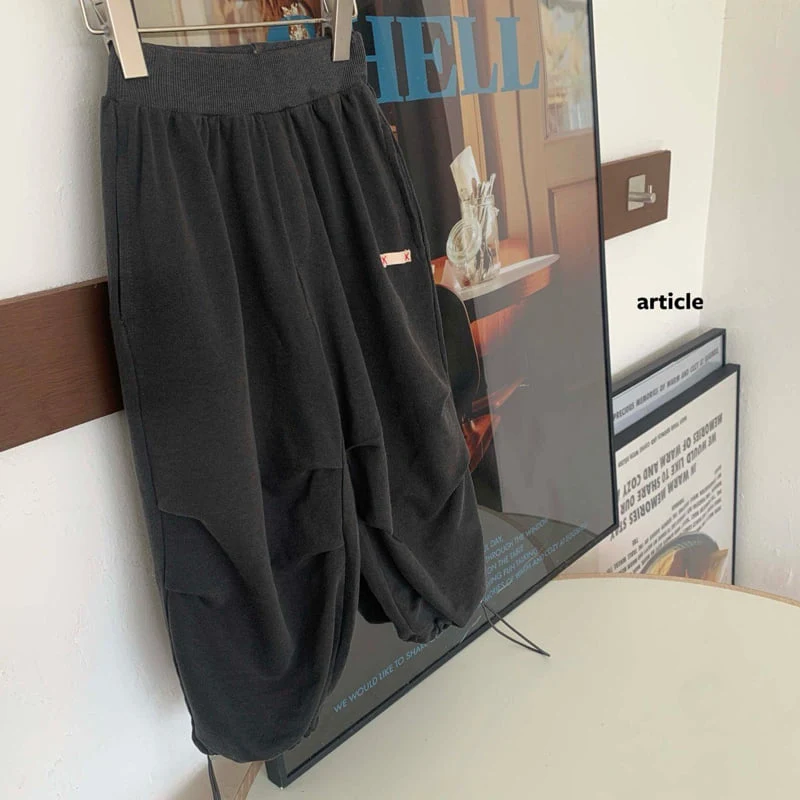 Article - Korean Children Fashion - #designkidswear - Pigment Parachute Pants - 6