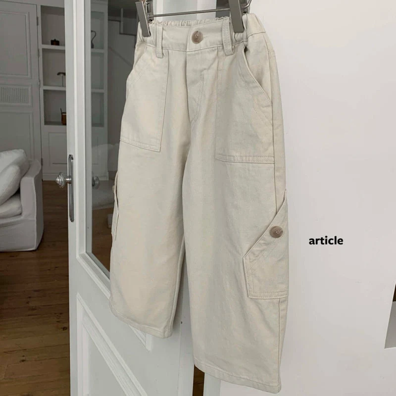 Article - Korean Children Fashion - #designkidswear - Studio Cargo Pants - 3