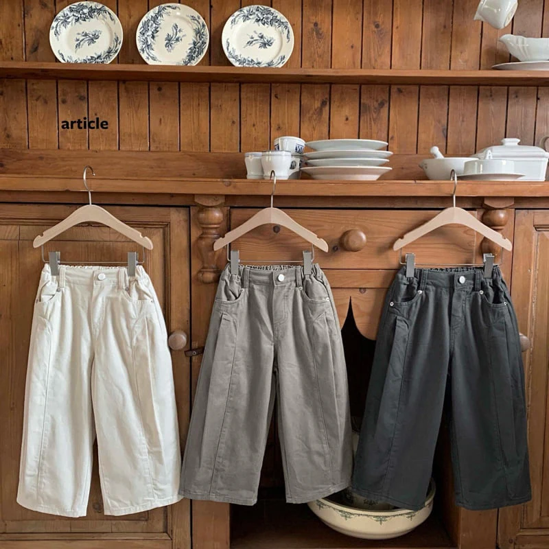 Article - Korean Children Fashion - #discoveringself - Room Cut Pants