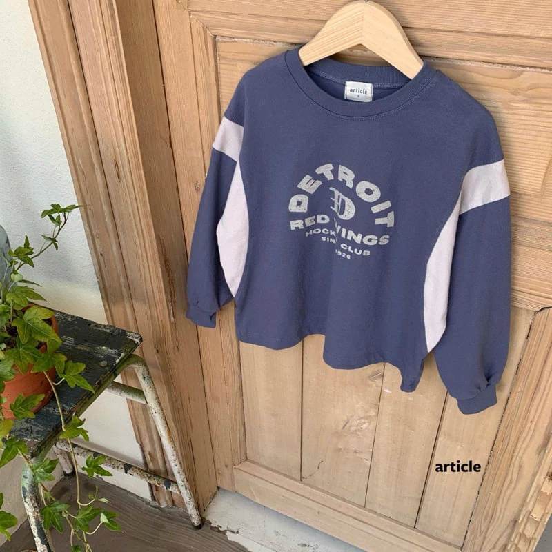 Article - Korean Children Fashion - #discoveringself - Detroit Print Tee - 2