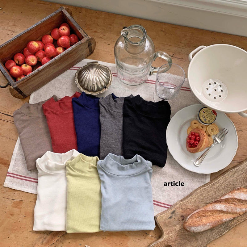 Article - Korean Children Fashion - #discoveringself - Palette Turtleneck Top