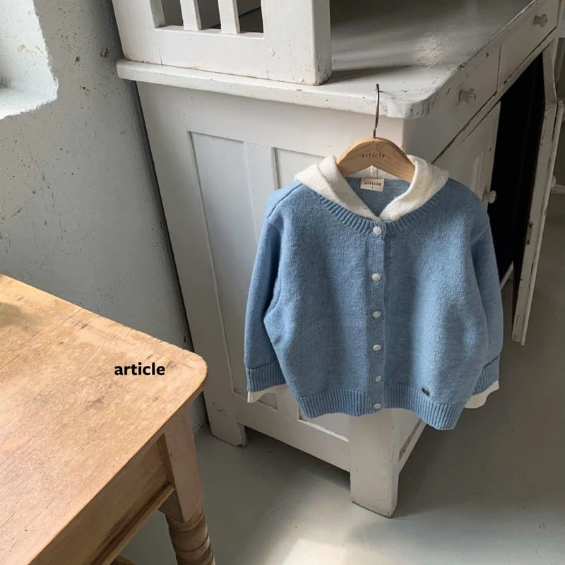 Article - Korean Children Fashion - #fashionkids - Noda Hooded Double Knit  - 3