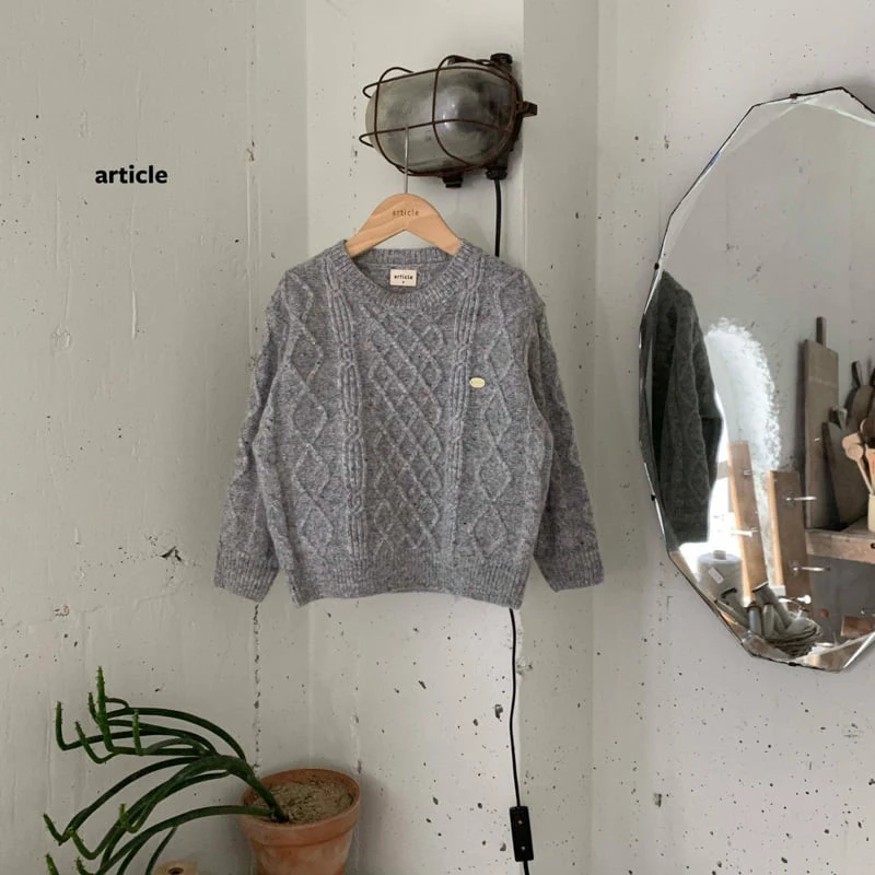 Article - Korean Children Fashion - #fashionkids - Hello Fisherman Knit - 9
