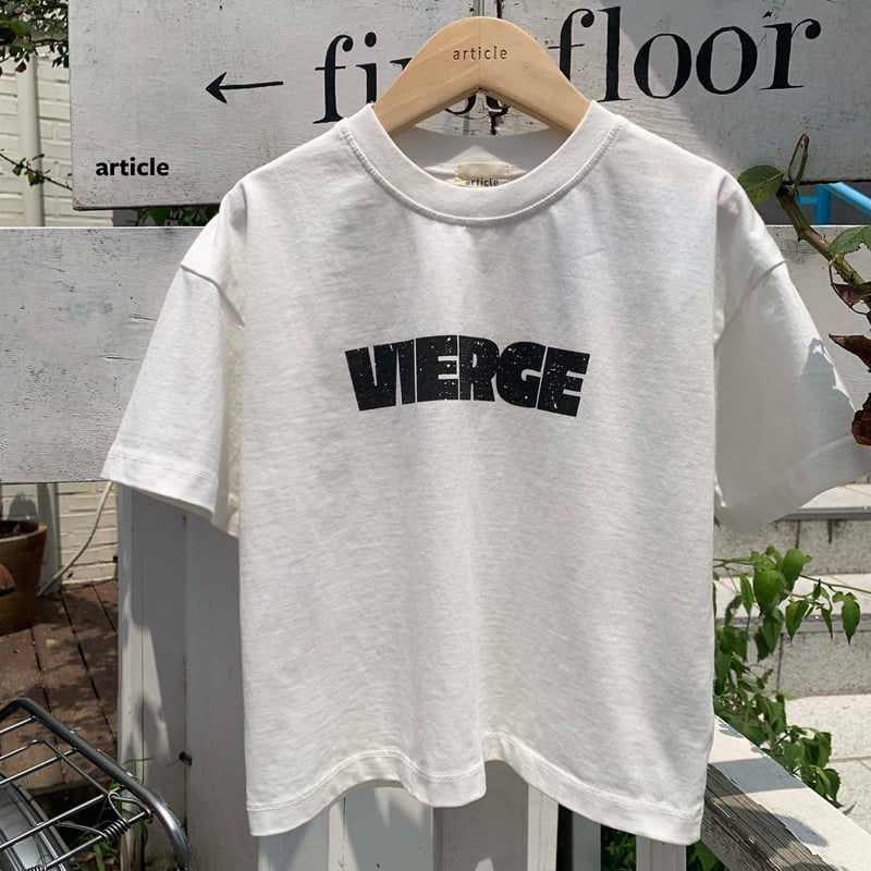 Article - Korean Children Fashion - #discoveringself - Vierge Tee - 4