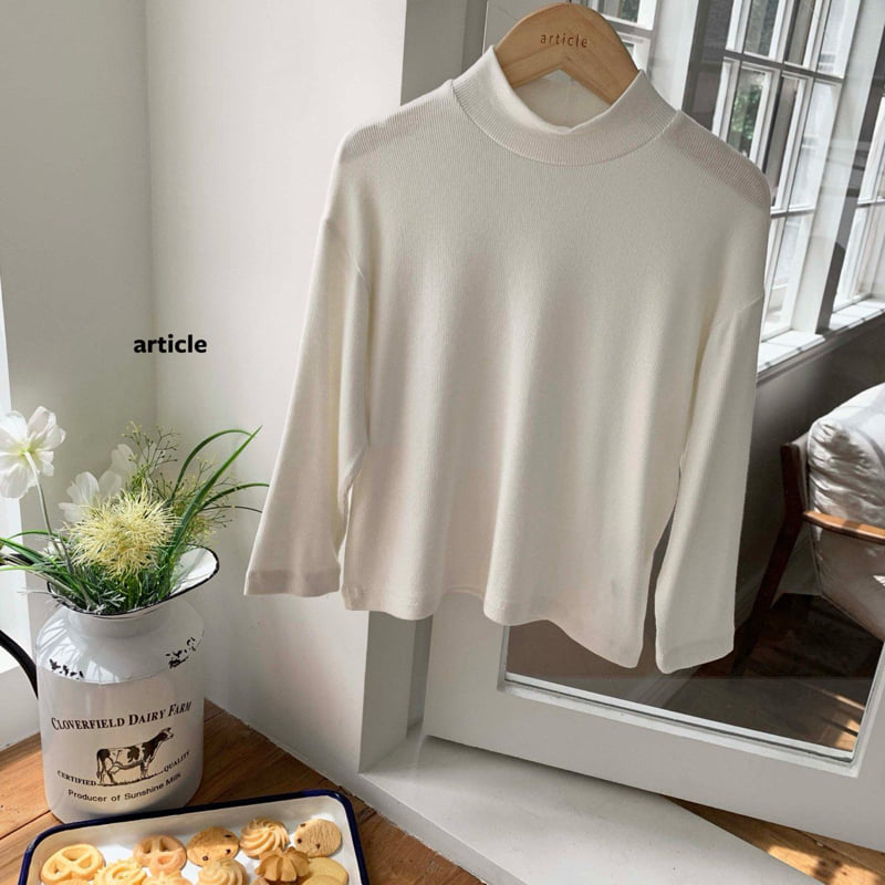 Article - Korean Children Fashion - #fashionkids - Palette Turtleneck Top - 2