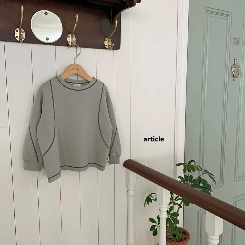 Article - Korean Children Fashion - #fashionkids - Color-Block Tee - 6