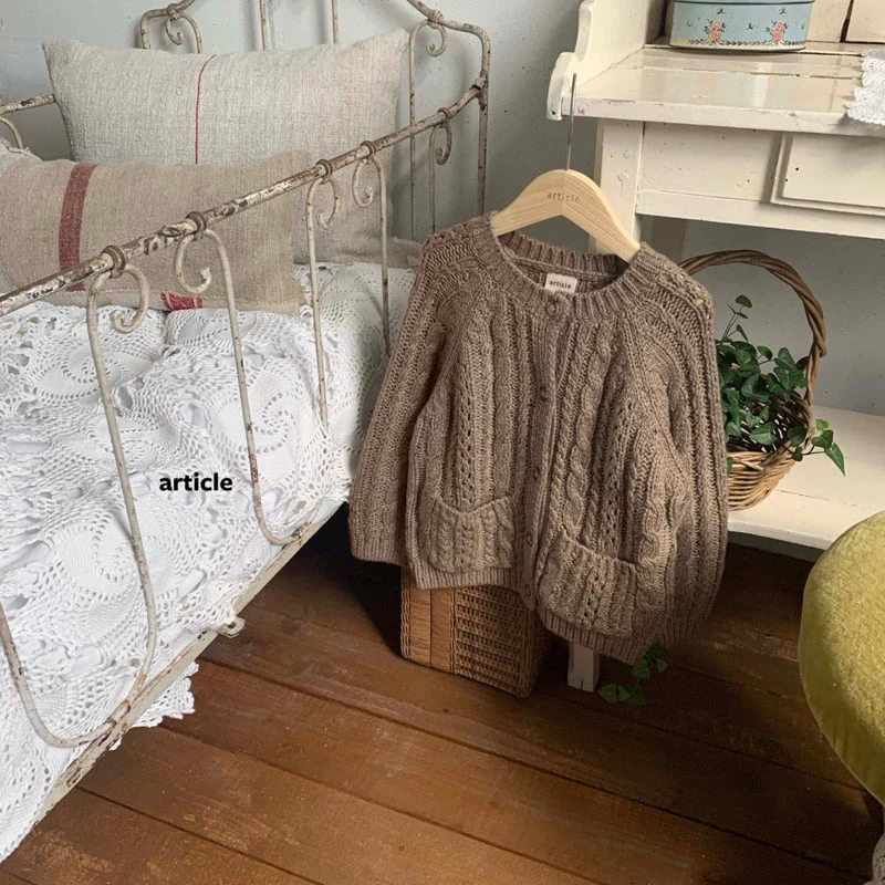 Article - Korean Children Fashion - #fashionkids - Pairing Nef Cardigan - 2