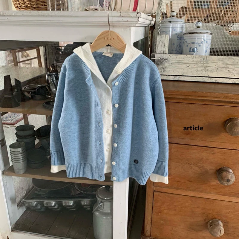 Article - Korean Children Fashion - #fashionkids - Noda Hooded Double Knit  - 4