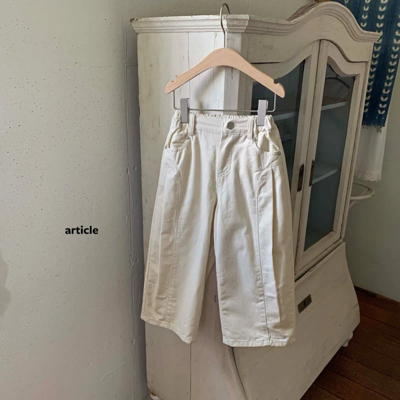 Article - Korean Children Fashion - #kidsshorts - Room Cut Pants - 3