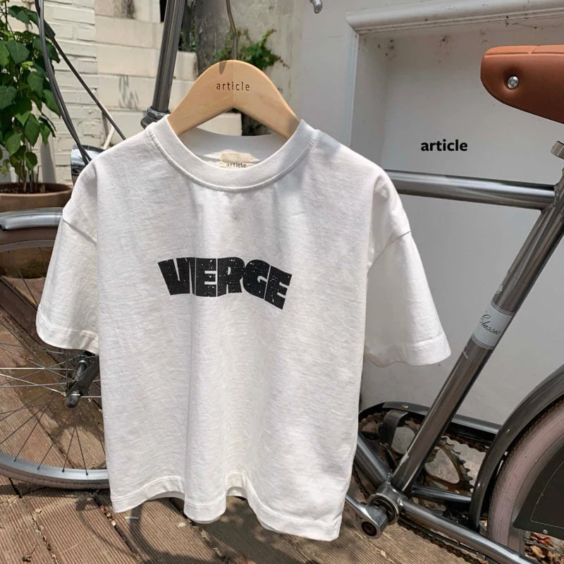 Article - Korean Children Fashion - #kidsshorts - Vierge Tee - 5