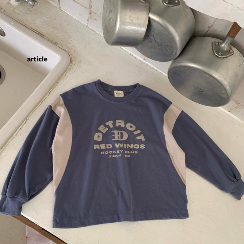 Article - Korean Children Fashion - #fashionkids - Detroit Print Tee - 4